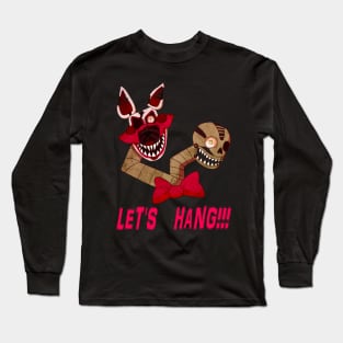 Nightmare Mangle- Let's Hang! Long Sleeve T-Shirt